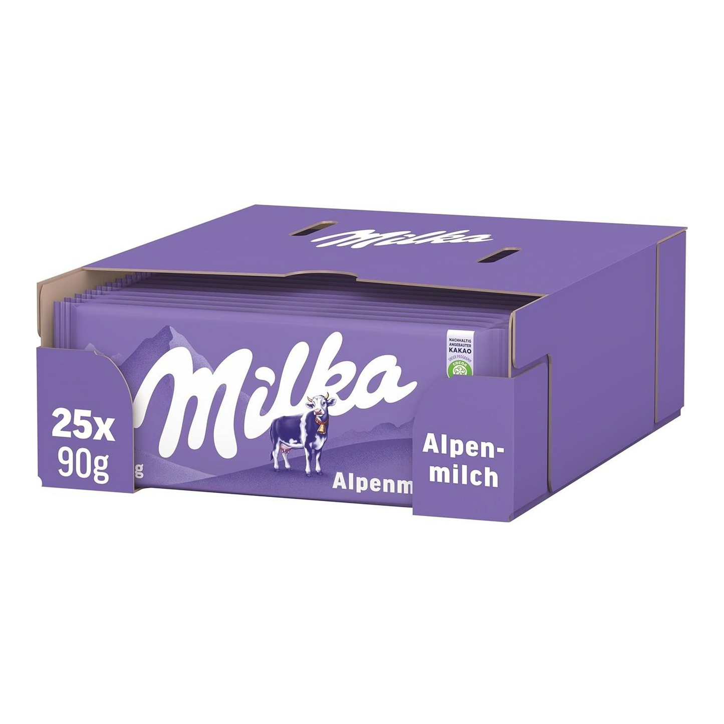 Pack flow de leche alpina Milka (25x 90gr)