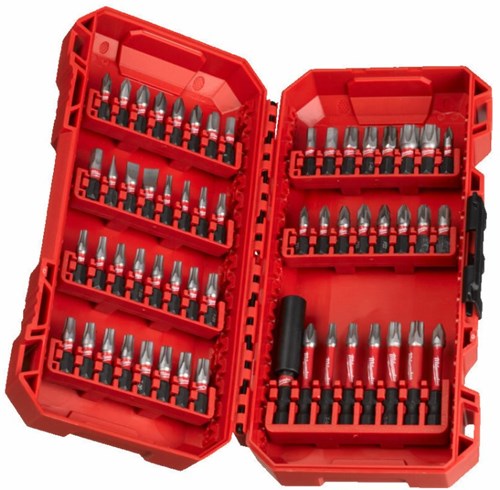 Accessori Milwaukee Set di punte per cacciavite Shockwave | 56 pezzi | 4932492006
