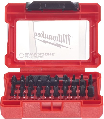 Milwaukee accessoires milwaukee shockwave bitset 32dlg. in box