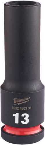 Accessori Milwaukee presa impatto shockwave 1 2 lunga 13 mm | 1 pezzo - 4932480331