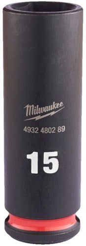 Accessori Milwaukee presa impatto shockwave 3 8 profondità 15 mm | 1 pezzo - 4932480289