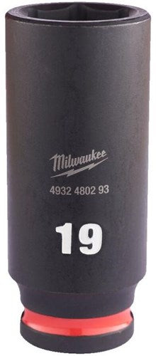 Accessori Milwaukee presa impatto shockwave 3 8 profondità 19 mm | 1 pezzo - 4932480293
