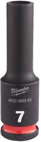 Accessori Milwaukee presa impatto shockwave 3 8 profondità 7 mm | 1 pezzo - 4932480281