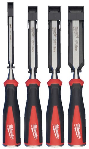 Set di scalpelli per accessori Milwaukee | 4 pezzi - 4932479897