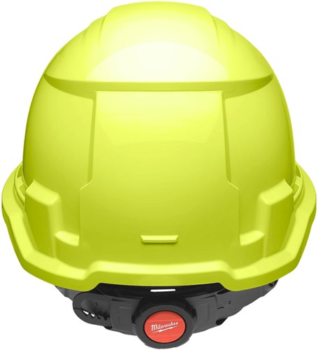 Milwaukee bolt100 hi-vis yellow ongeventileerde veiligheidshelm - 4932480666