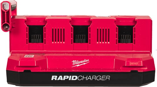 Milwaukee m18 mpc6 m18™ mobile packout™ cargador rápido de 6 bahías - 4932498551