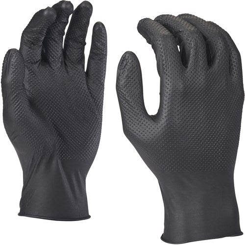 Guantes desechables nitrilo milwaukee grip - 7 s - 50 pz guantes nitrilo desechables - 7 s - (50 piezas en caja) - 4932493233