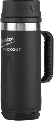 Milwaukee packout mug | 532 ml | sip lid | black - 4932493472