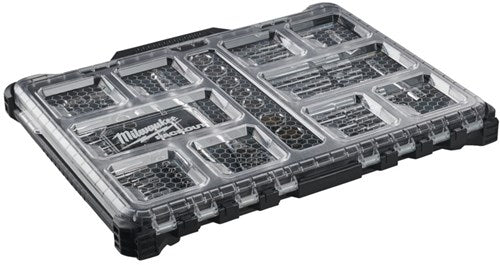 Set con cricchetto e chiavi a bussola Milwaukee confezione metrica ¼ ½ (63 pezzi) - 4932493661