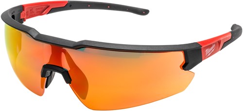 Occhiali di sicurezza Milwaukee | potenziato | vetro specchiato rosso - 4932498548