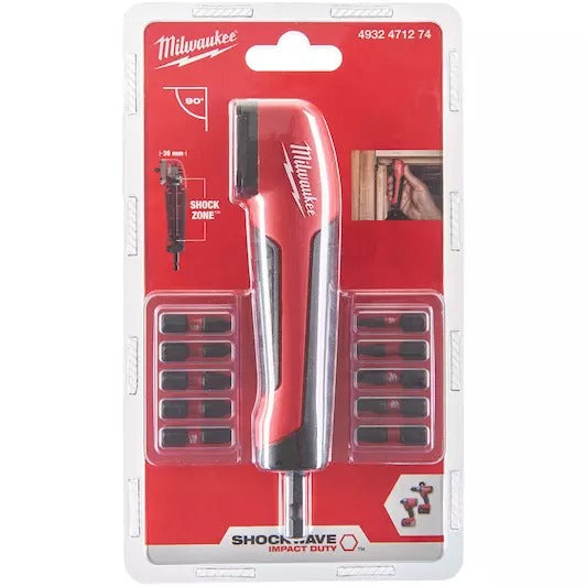 Milwaukee accesorios shw cd accesorio en ángulo recto - 11 piezas - 4932471274
