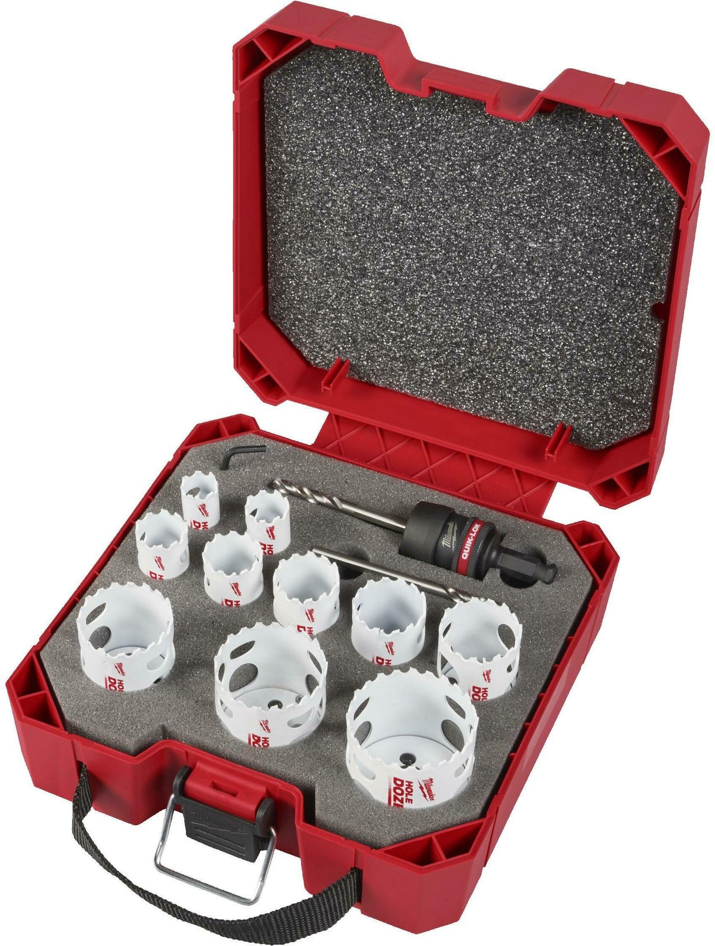 Juego de topadora perforadora quik-lok Milwaukee de 13 piezas - 49224772