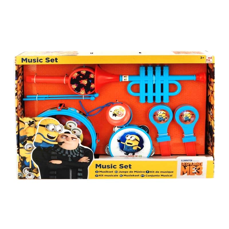 Foto Displable Me Minions Music Set a 9 pezzi