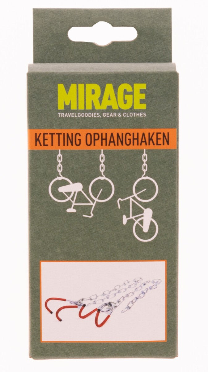 Set di ganci di sospensione con catena plastificati