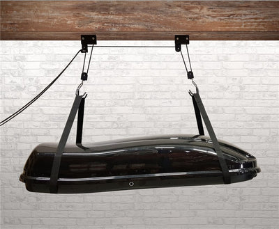 Superlifter de elevación de bicicletas 57 kg de acero negro de 11 piezas