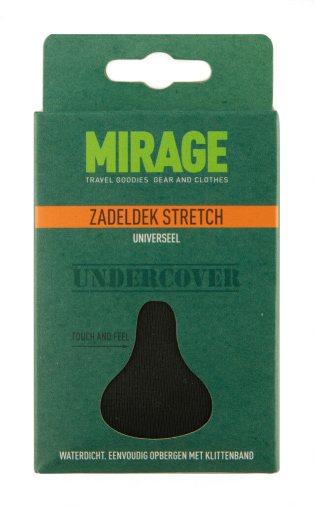 Saddle Deck Mirage Universal - Nylon el estiramiento - Negro