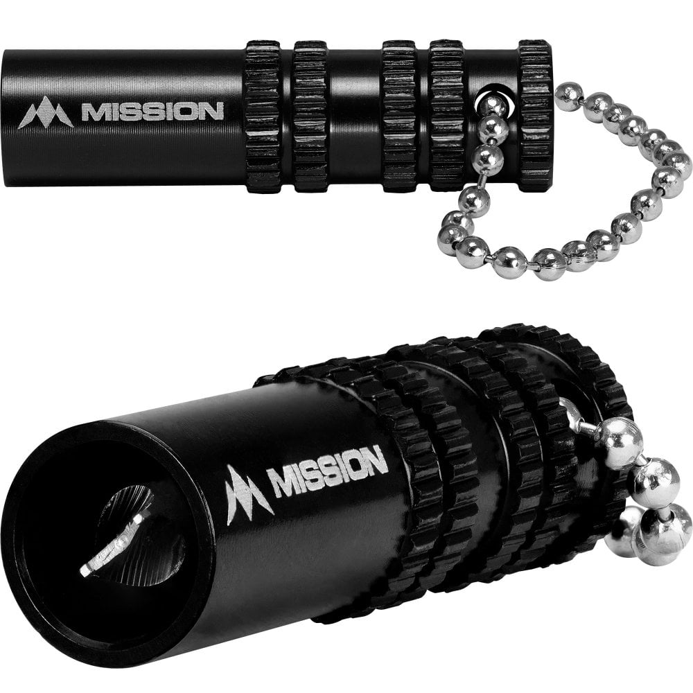 Misión misión de aluminio roto eje de eje negro