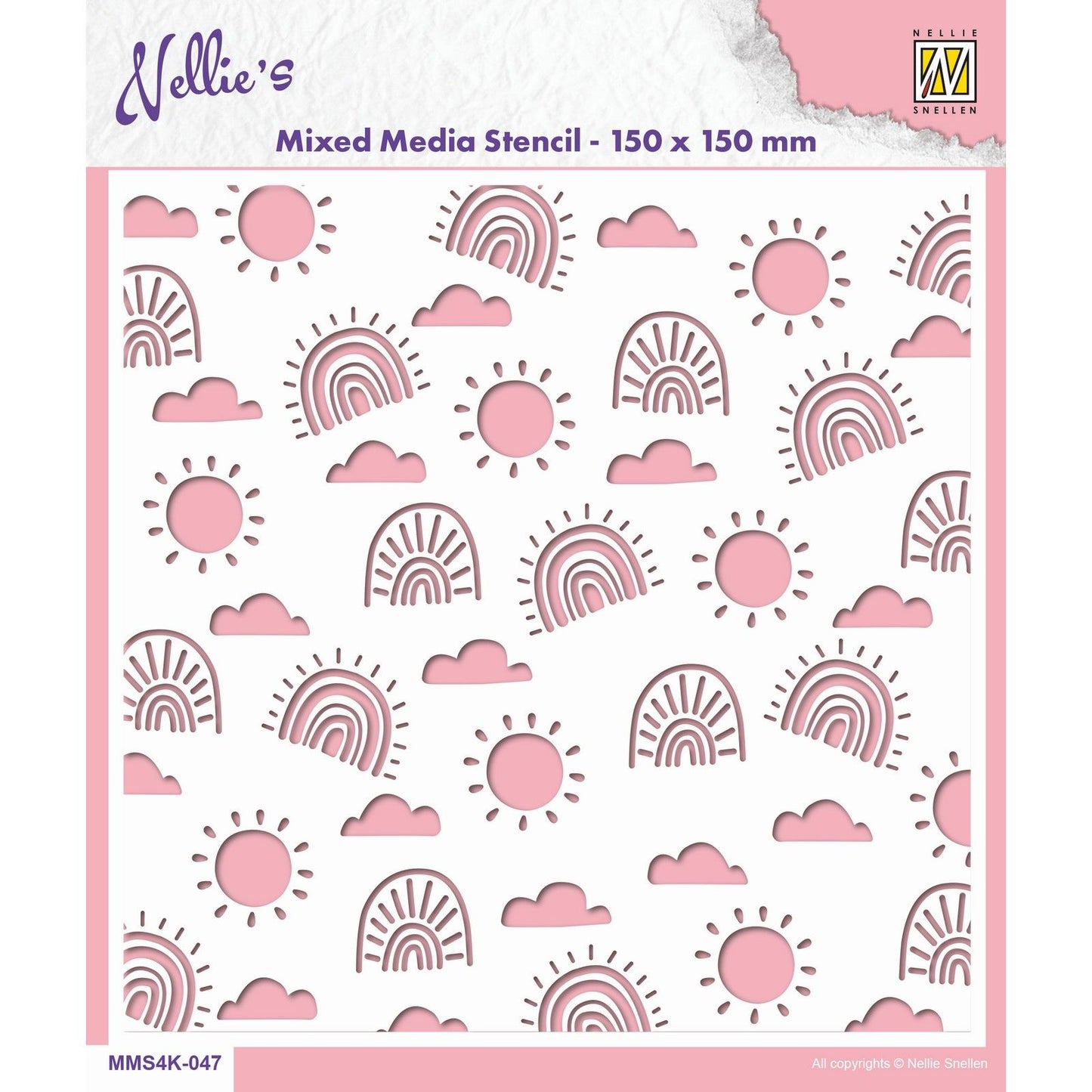 La scelta di Nellie • arcobaleni con stencil