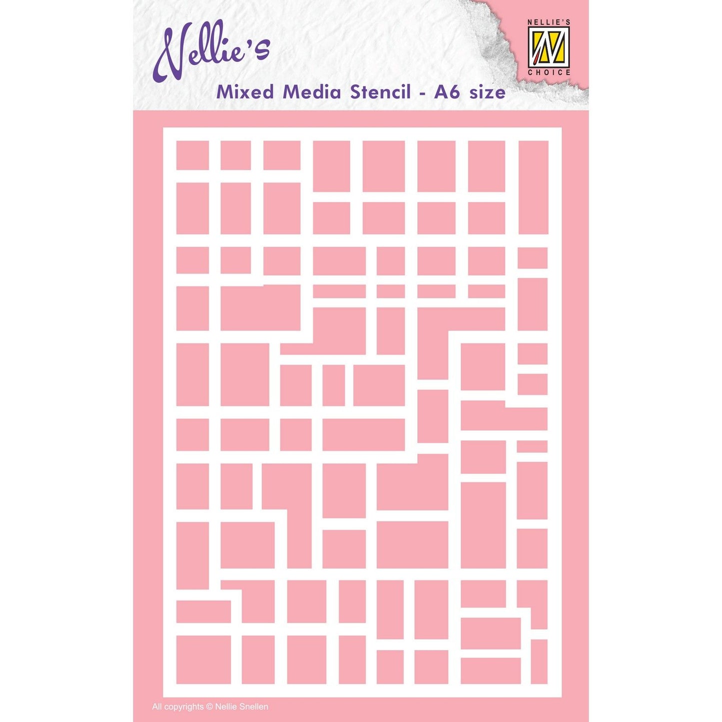 La scelta di Nellie • Stencil rettangoli formato A6