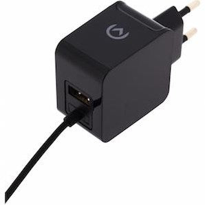 Movilize cargador doméstico USB 3100ma negro + cable micro USB