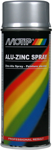 Zinc Alu Spray, 400 ml. Motip