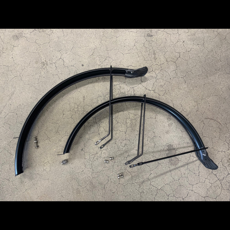 Mudguardset Mibo GS Disc 26 26 Black