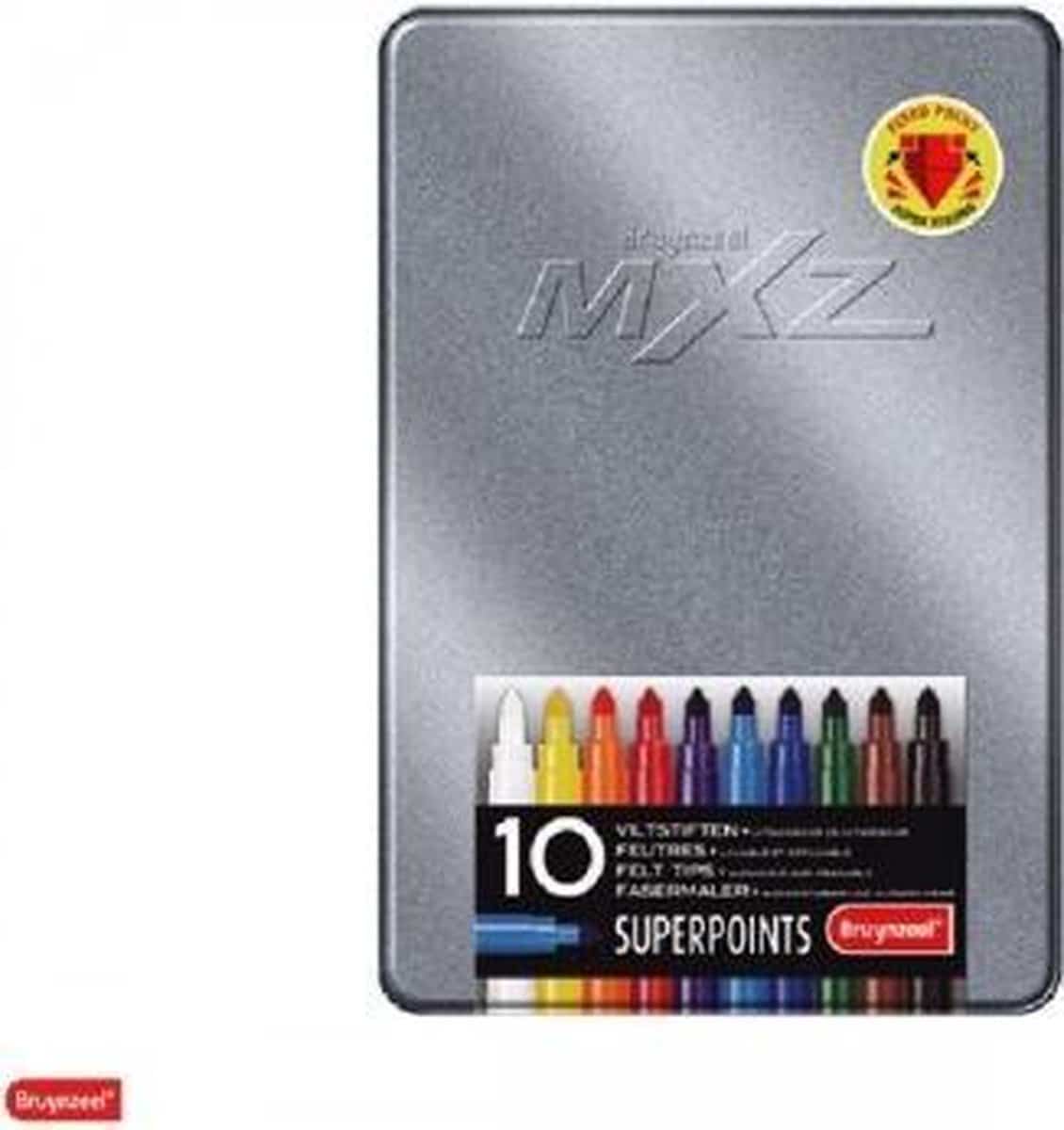 Bruynzeel 12 MXZ Felt -Tip Penne Superpoints in CAN