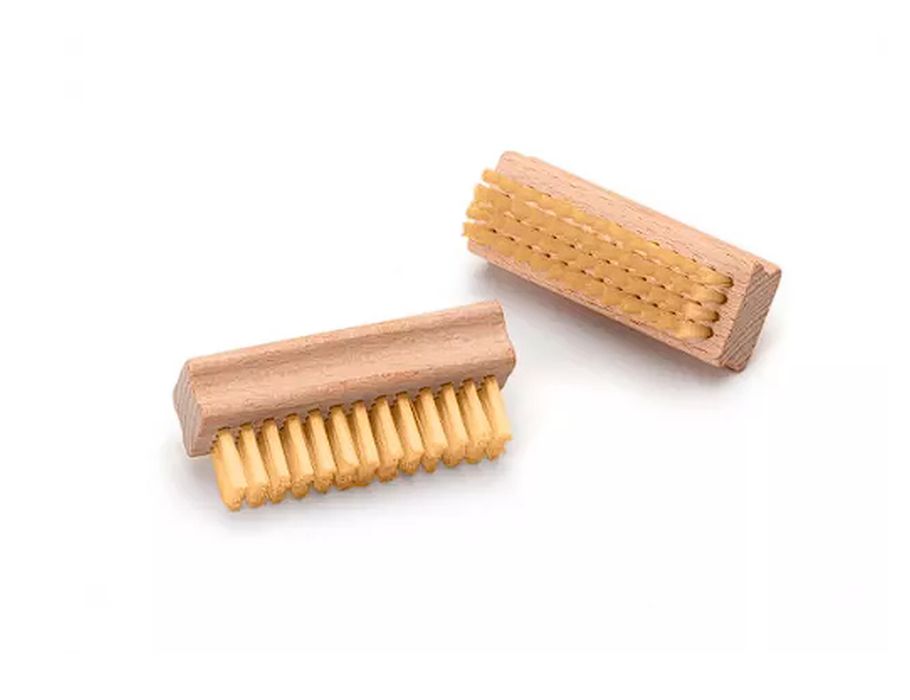 Madera de haya de pincel de uñas memo