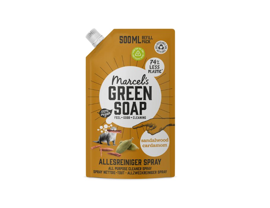 Marcels Green Soap Riemibl di tutto -Purgole Spray Sandelhout Kardemom 500ml