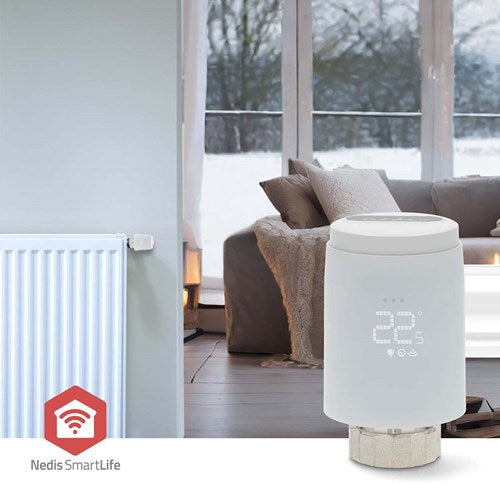 Pulsante NEDIS Smart Radiator Pulsante Zigbee 3.0 alimentata