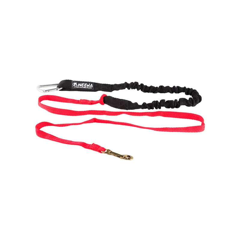 neewa - linea di rimorchiatore da corsa per cani 200 cm - rossa