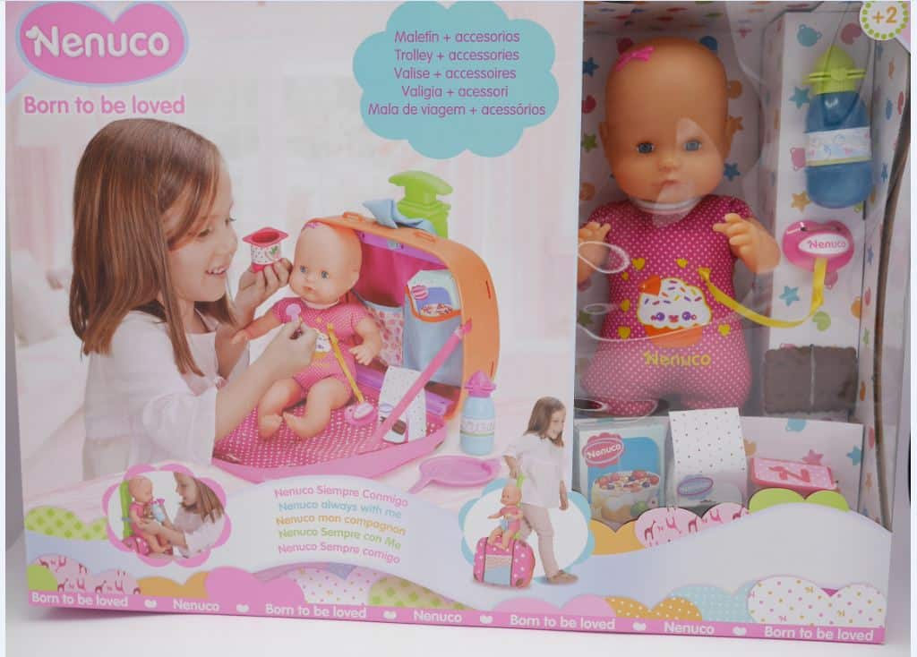 Nenuco sempre con me, con carrello e molti accessori