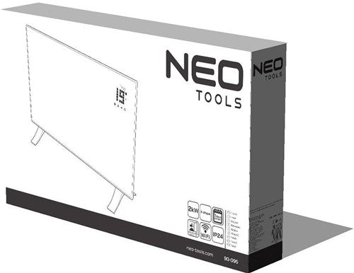 Neo 90-095 | termoconvettore | 2000w| Wi-Fi | 83,5×45 cm - 90-095