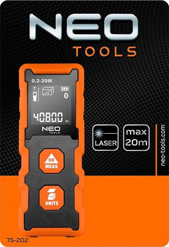 Distanziometro laser Neo 20m digitale - 6420450