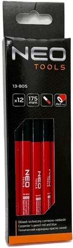 Lápices neotécnicos | rojo azul | ampolla(12) - 6453330