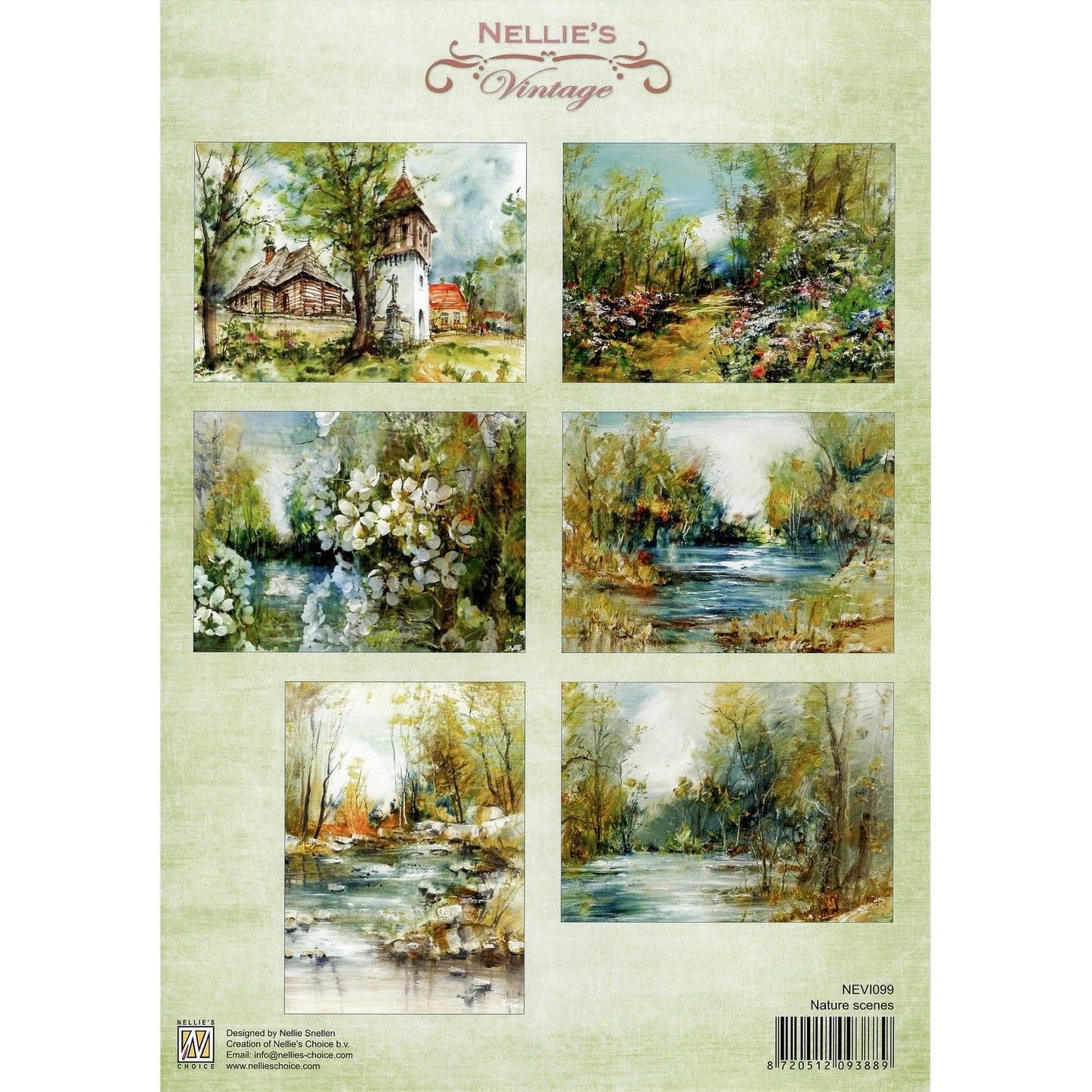 Nellie's choice • vintage knipvel vel nature scenes a4