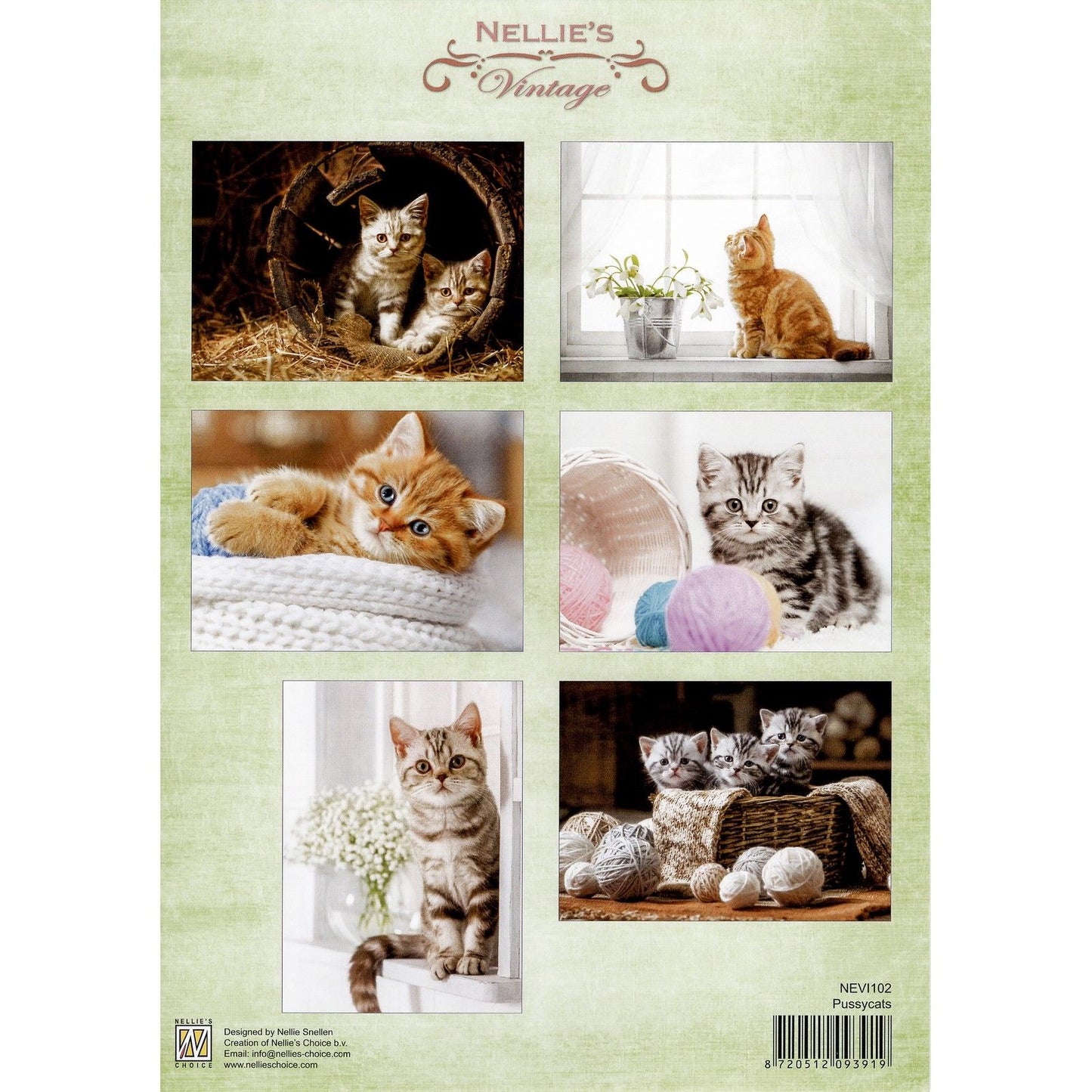 Nellie's choice • vintage knipvel vel pussy cats a4