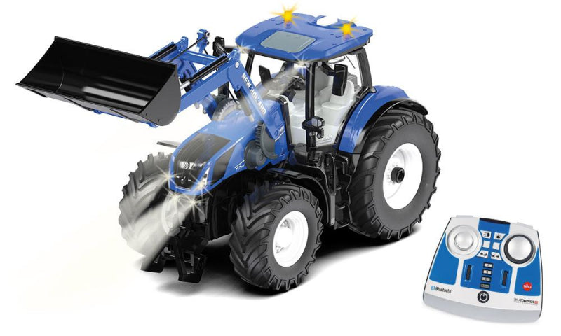 Siku Holland T7.315 con caricatore anteriore e modulo per a