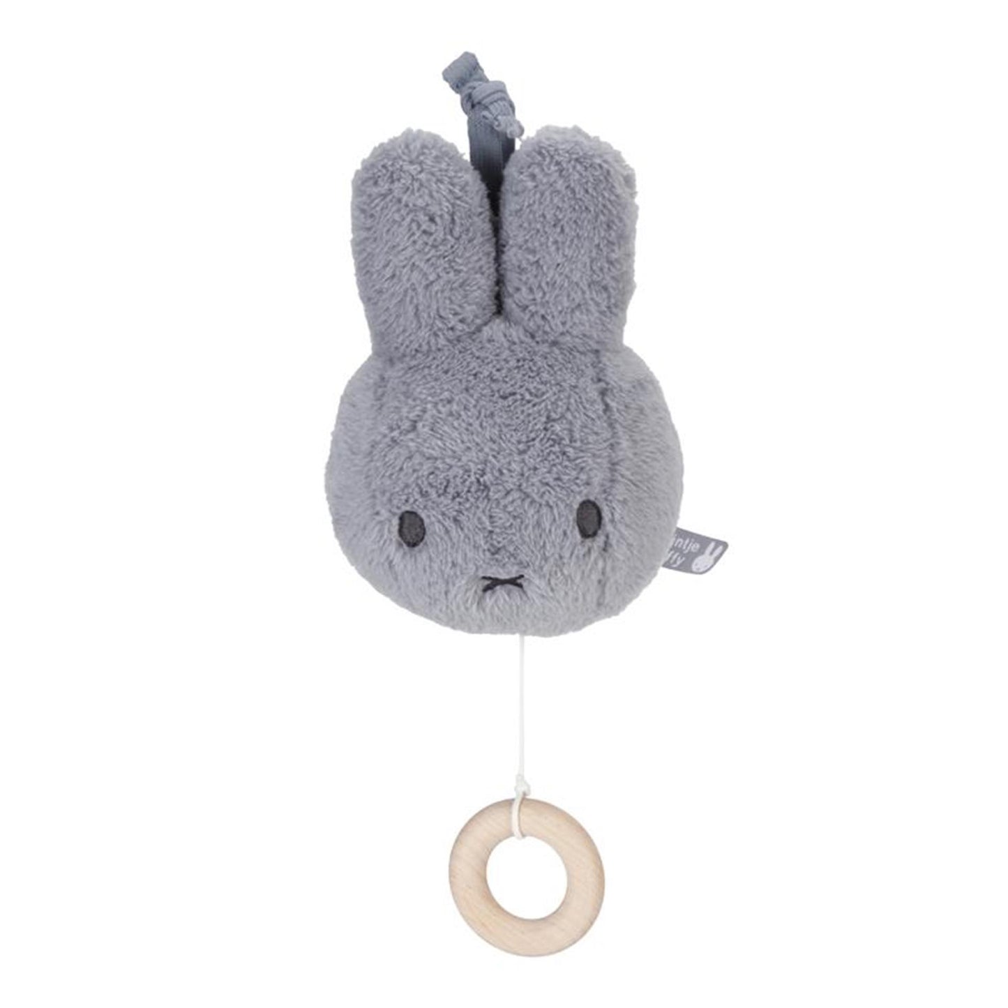 Caja de música Tiamo Miffy azul esponjoso