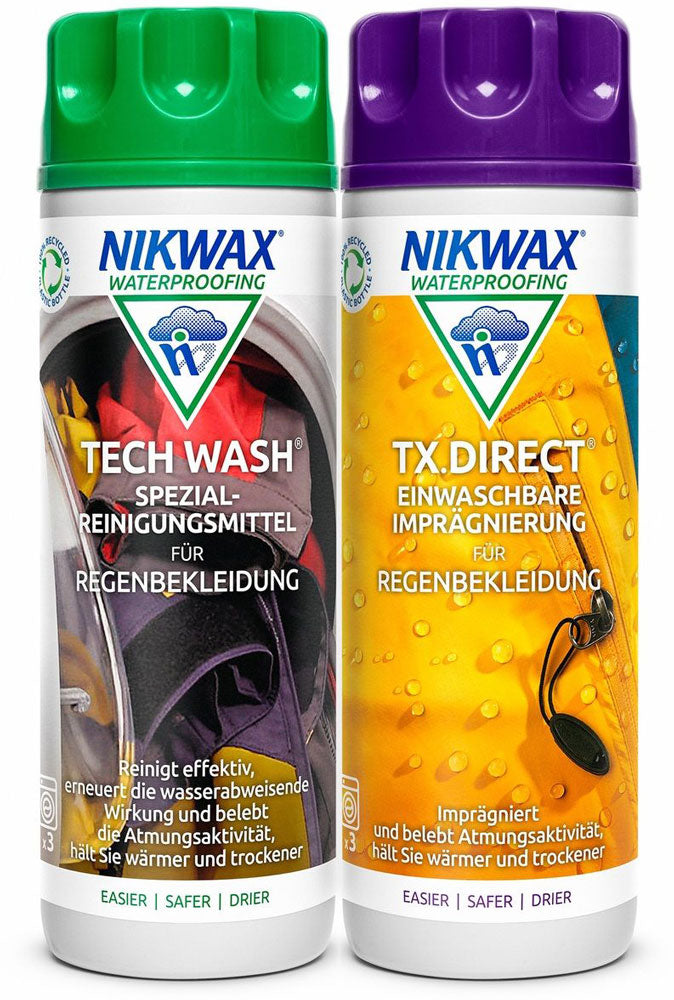 Nikwax tech wash + tx-direct - detergente