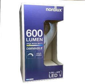 Nordlux LED A160 E27 8.5-48W 2000K Filamento Spirale Oro Dimmerabile - 2760190