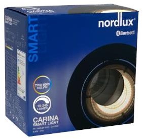 Nordlux Faretto da incasso LED carina smart light rotondo nero gu10 4,7w - 4806210