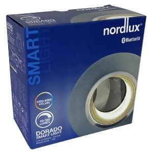 Enzo nordlux led inbouwspot rond dorado smart light rond nickel geschuurd 5,5w ip65 - 4806280