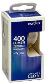 Nordlux LED bala E14 4.8-35W 2500K filamento oro regulable - 2760040