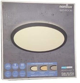 Nordlux LED plafoniera oja 29 nero 15w 3000k 4000k 29cm - 4802299