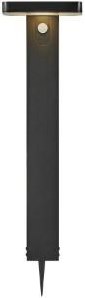 Nordlux Lampada solare da giardino LED su picchetto rica 5w 3000k nero 60cm - 4802810
