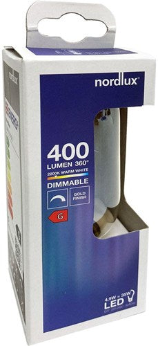 Nordlux LED T45 E27 4.5-35W 2000K Filamento Spirale Oro Dimmerabile - 2760170