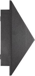 Nordlux lampada da parete pontio 27 2x gu10 nero ip44 - 4800901