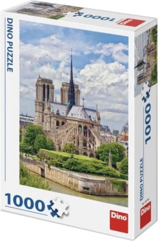 Dinotoys Dino Puzzle - Notre -Dame Paris - 1000 pezzi