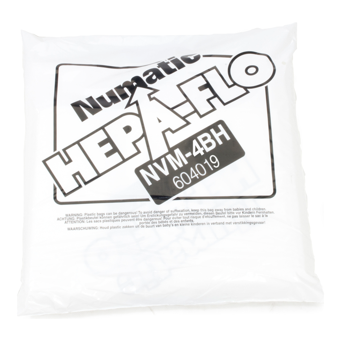 Bolsa para aspiradora Numatic nvm-4bh hepaflow (10 piezas)